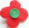 Felt poppy (kitchencounterchronicle.com)